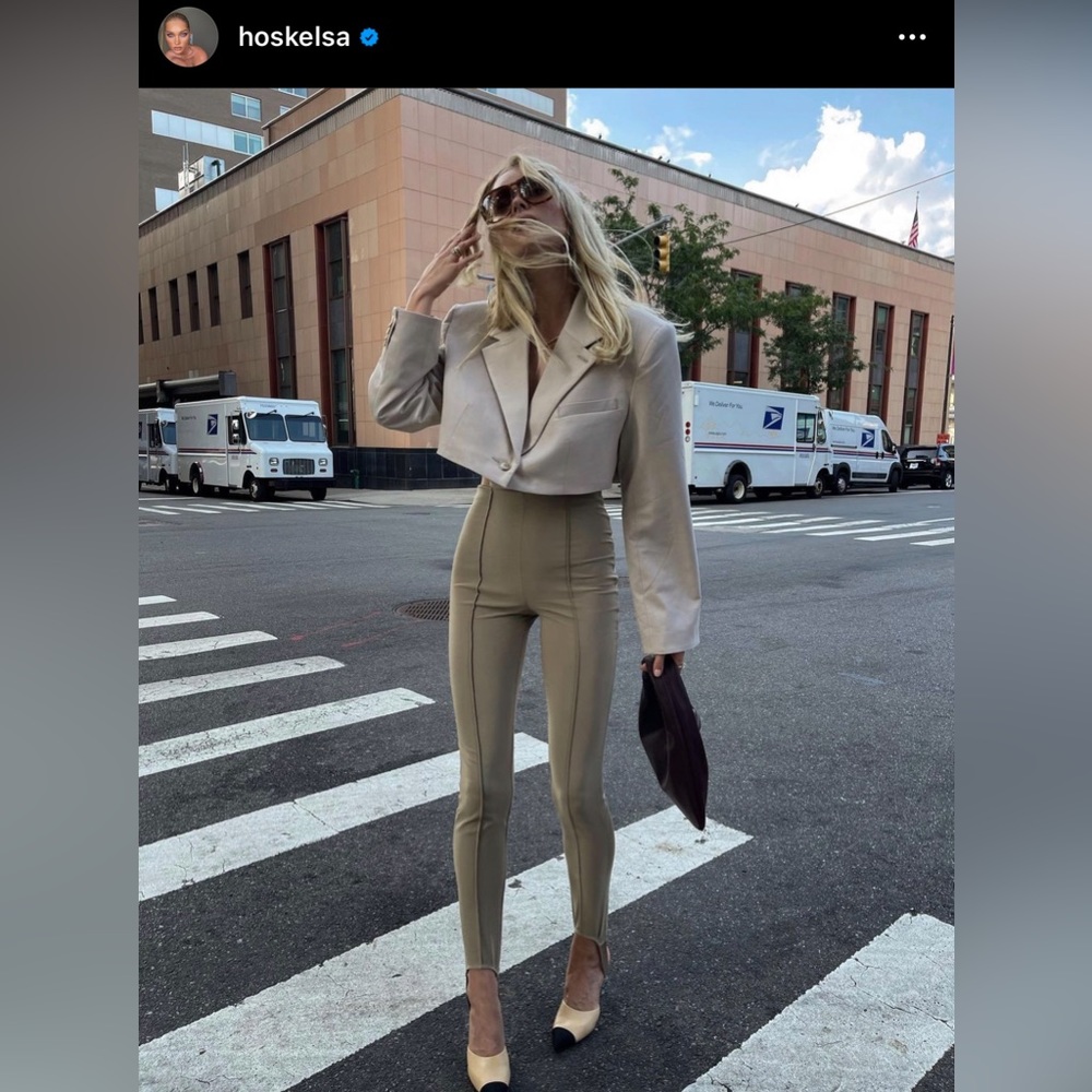 Song of Style Riding Pants in Brown/Tan (as seen on Elsa Hosk)